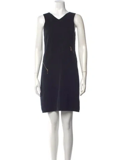 Pre-owned Chanel 2011 Mini Dress In Black