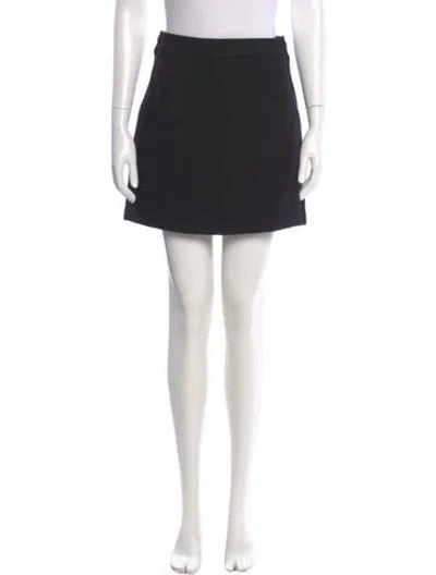 Pre-owned Chanel 2011 Mini Skirt In Black
