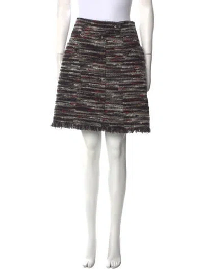 Pre-owned Chanel 2011 Mini Skirt In Black