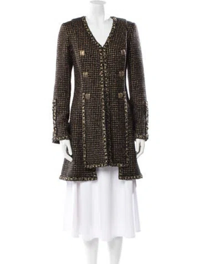 Pre-owned Chanel 2011 Paris-byzance Coat In Multi