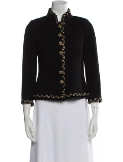 Pre-owned Chanel 2011 Paris-byzance Evening Jacket In Black