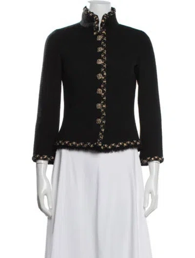 Pre-owned Chanel 2011 Paris-byzance Métiers D'art Jacket In Black