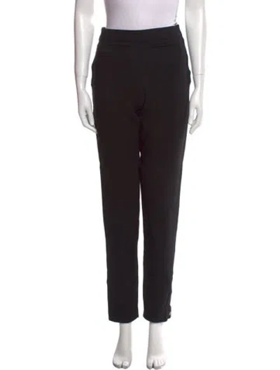 Pre-owned Chanel 2011 Skinny Leg Pants In Black