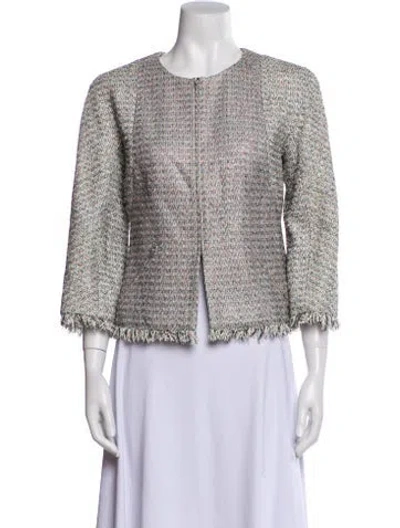 Pre-owned Chanel 2011 Tweed Pattern Evening Jacket