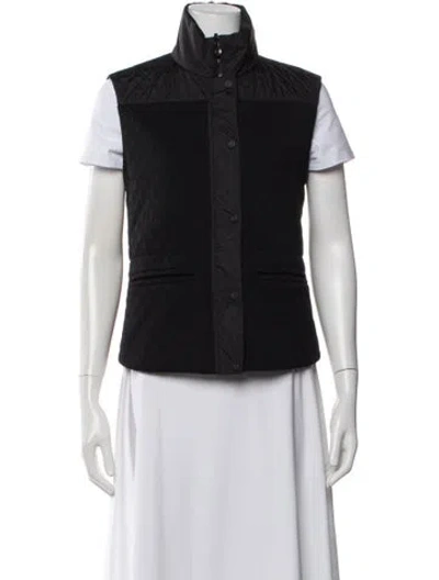Pre-owned Chanel 2011 Wool Vest In Black