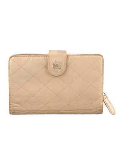 Pre-owned Chanel 2011-2012 Interlocking Cc Logo French Purse