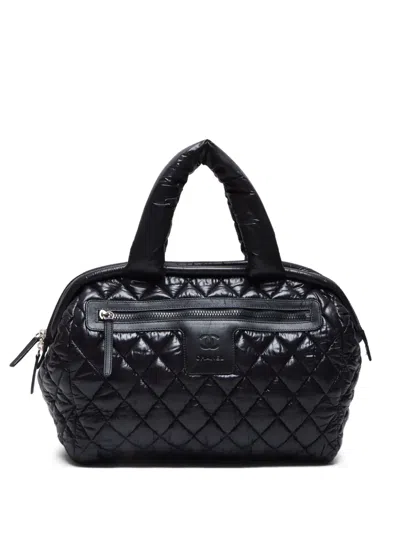 Pre-owned Chanel 2011s Matelassé Tote Bag In 黑色