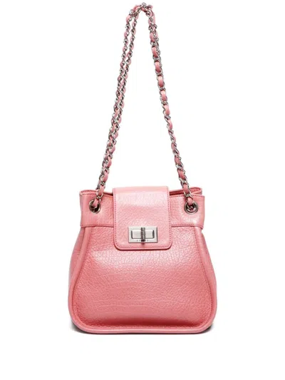 Pre-owned Chanel 2012 2.55 Shoulder Bag In Pink