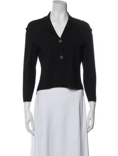 Pre-owned Chanel 2012 Blazer In Black