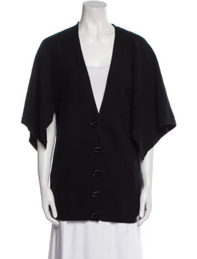 Pre-owned Chanel 2012 Cashmere Sweater In Black