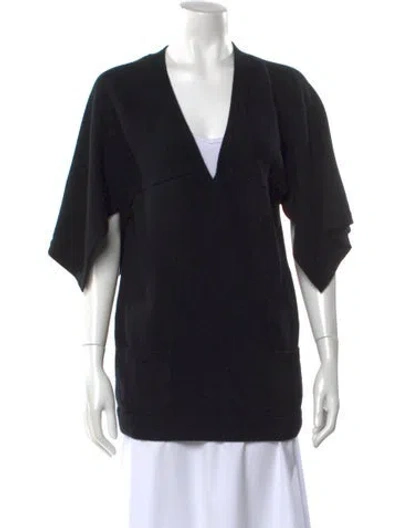 Pre-owned Chanel 2012 Cashmere Sweater In Black