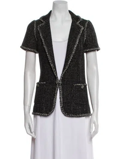 Pre-owned Chanel 2012 Evening Jacket In Black
