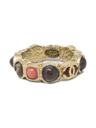 Pre-owned Chanel 2012 Gripoix Ring