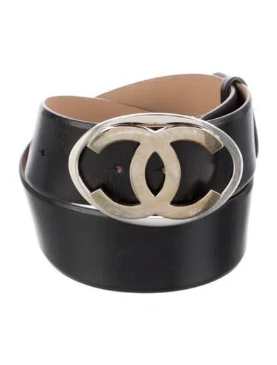 Pre-owned Chanel 2012 Interlocking Cc Logo Belt In Multi
