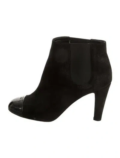 Pre-owned Chanel 2012 Interlocking Cc Logo Boots In Multi