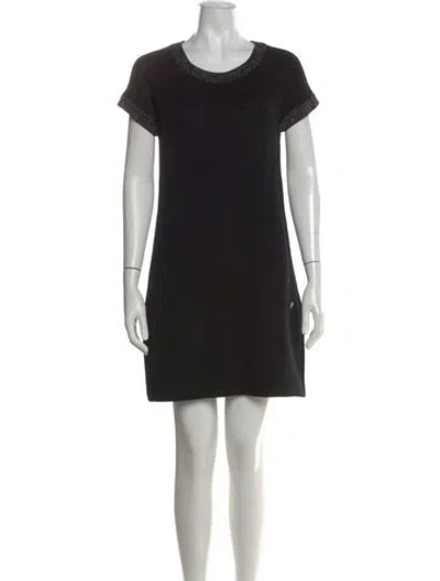 Pre-owned Chanel 2012 Knee-length Dress In Black