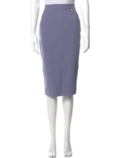 Pre-owned Chanel 2012 Knee-length Skirt In Purple