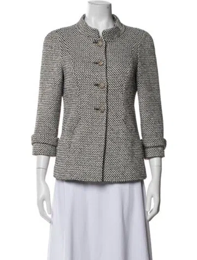 Pre-owned Chanel 2012 Metiers D'art Collection Blazer In Black
