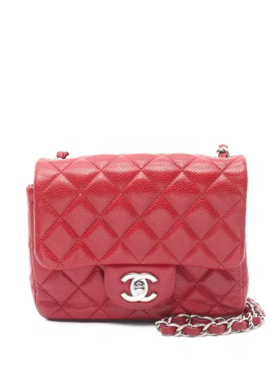 Pre-owned Chanel 2012 Mini Matelasse Chain Shoulder Bag