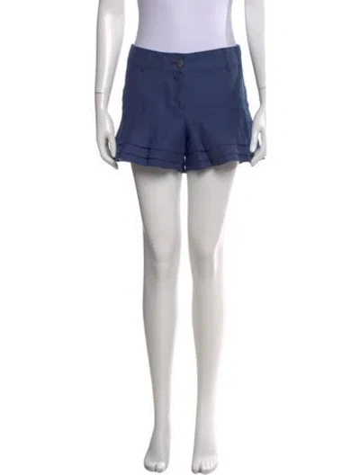 Pre-owned Chanel 2012 Mini Shorts In Blue