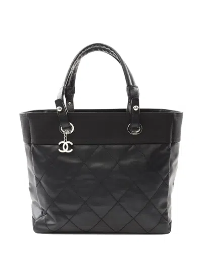 Pre-owned Chanel 2012 Paris Biarritz Mm Tote Bag