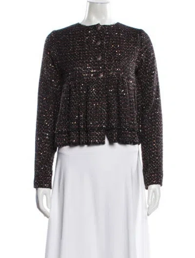 Pre-owned Chanel 2012 Paris-bombay Jacket In Blue