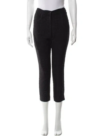 Pre-owned Chanel 2012 Skinny Leg Pants In Multi
