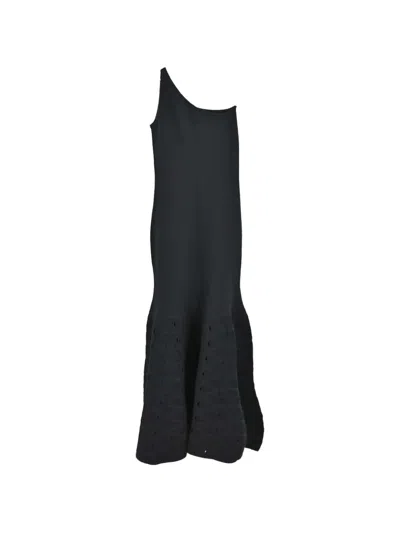 Pre-owned Chanel 2012 Sleeveless Cut-out Dress In Black