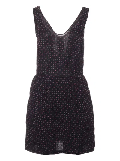 Pre-owned Chanel 2012 Sleeveless Silk Dress In Black