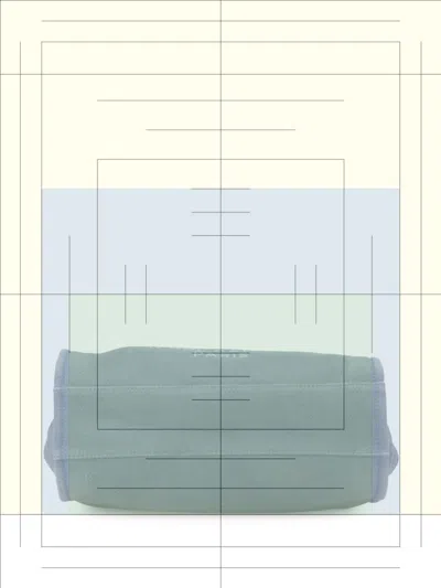 Pre-owned Chanel 2012 Small Canvas Deauville Tote Bag In Blue