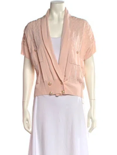 Pre-owned Chanel 2012 Sweater In Pink