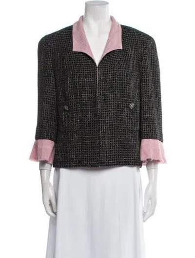 Pre-owned Chanel 2012 Tweed Jacket In Multi
