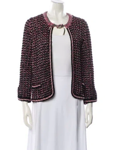 Pre-owned Chanel 2012 Tweed Pattern Sweater In Multi