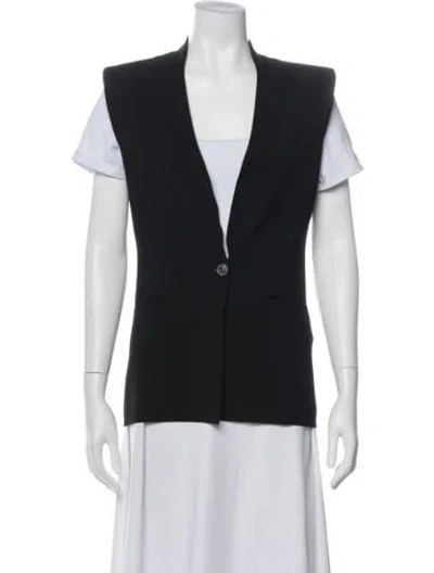 Pre-owned Chanel 2012 Vest In Black