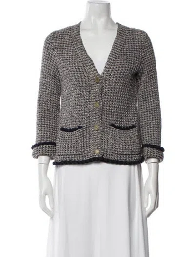 Pre-owned Chanel 2012 V-neck Sweater