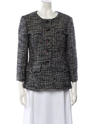 Pre-owned Chanel 2012 Wool Evening Jacket In Multi