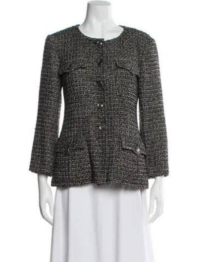 Pre-owned Chanel 2012 Wool Evening Jacket In Multi