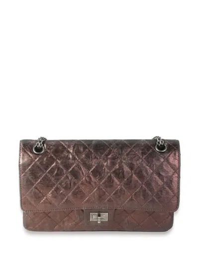 Pre-owned Chanel 2013-2014 2.55 Reissue 226 Shoulder Bag In Brown