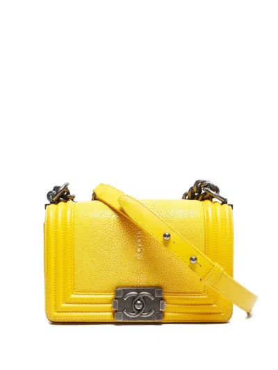 Pre-owned Chanel 2013-2014  Boy Full Flap Shoulder Bag