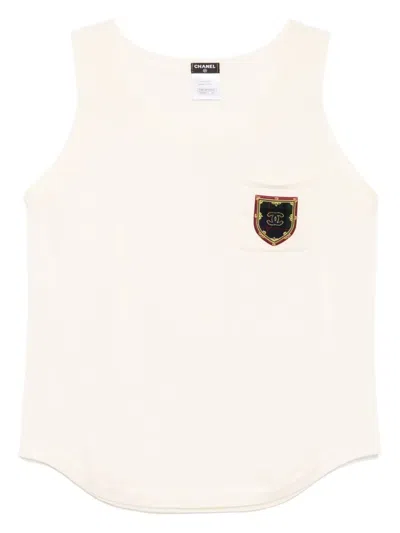 Pre-owned Chanel 2013-2014s Sleeveless Top