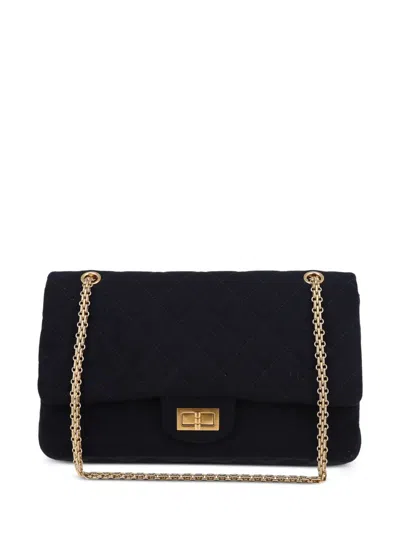 Pre-owned Chanel 2013 2.55 Reissue Flap Shoulder Bag In Blue