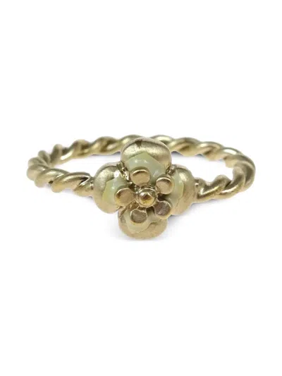 Pre-owned Chanel 2013 Camellia Ring