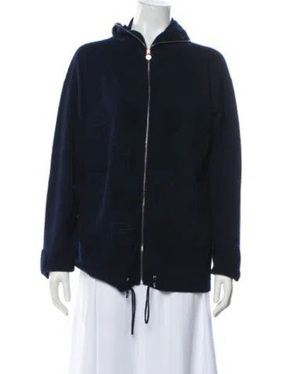 Pre-owned Chanel 2013 Cashmere Sweater In Blue