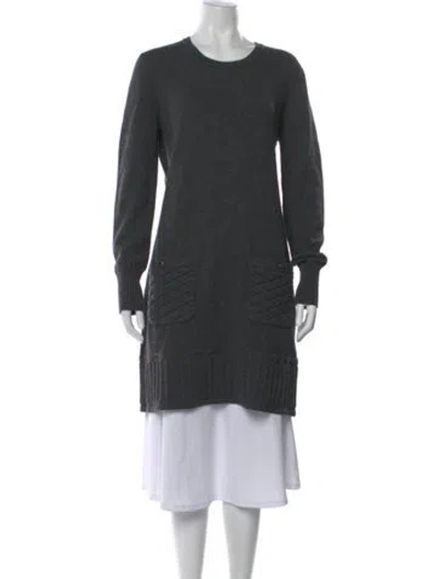 Pre-owned Chanel 2013 Cashmere Sweater In Gray
