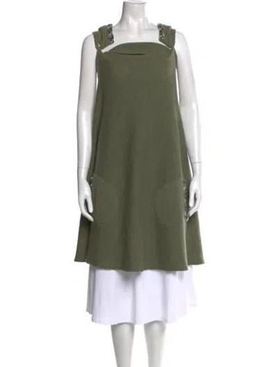 Pre-owned Chanel 2013 Cashmere Sweater In Green