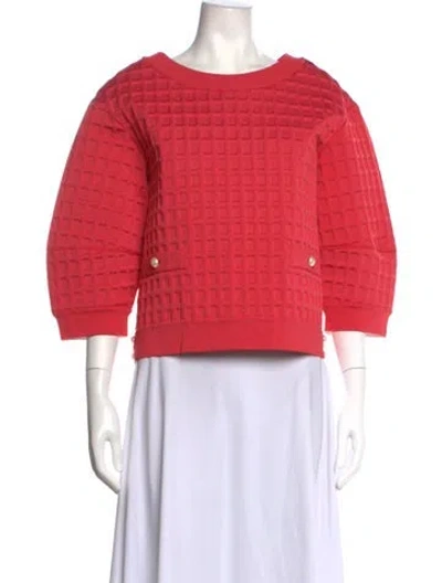 Pre-owned Chanel 2013 Cashmere Sweatshirt In Pink