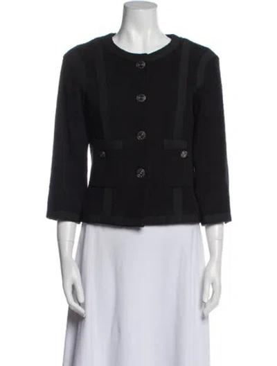 Pre-owned Chanel 2013 Evening Jacket In Black