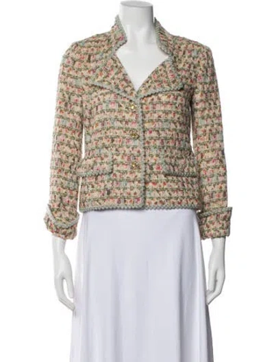 Pre-owned Chanel 2013 Fantasy Tweed Blazer