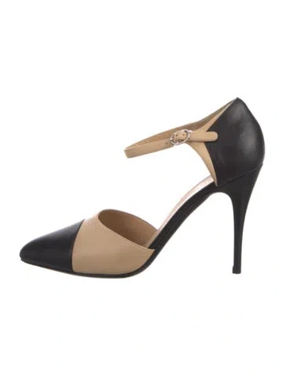 Pre-owned Chanel 2013 Interlocking Cc Logo D'orsay Pumps