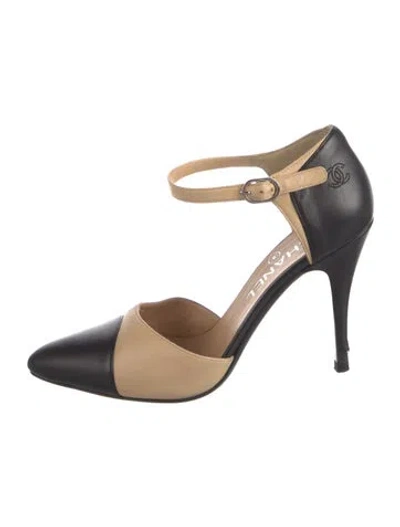 Pre-owned Chanel 2013 Interlocking Cc Logo D'orsay Pumps